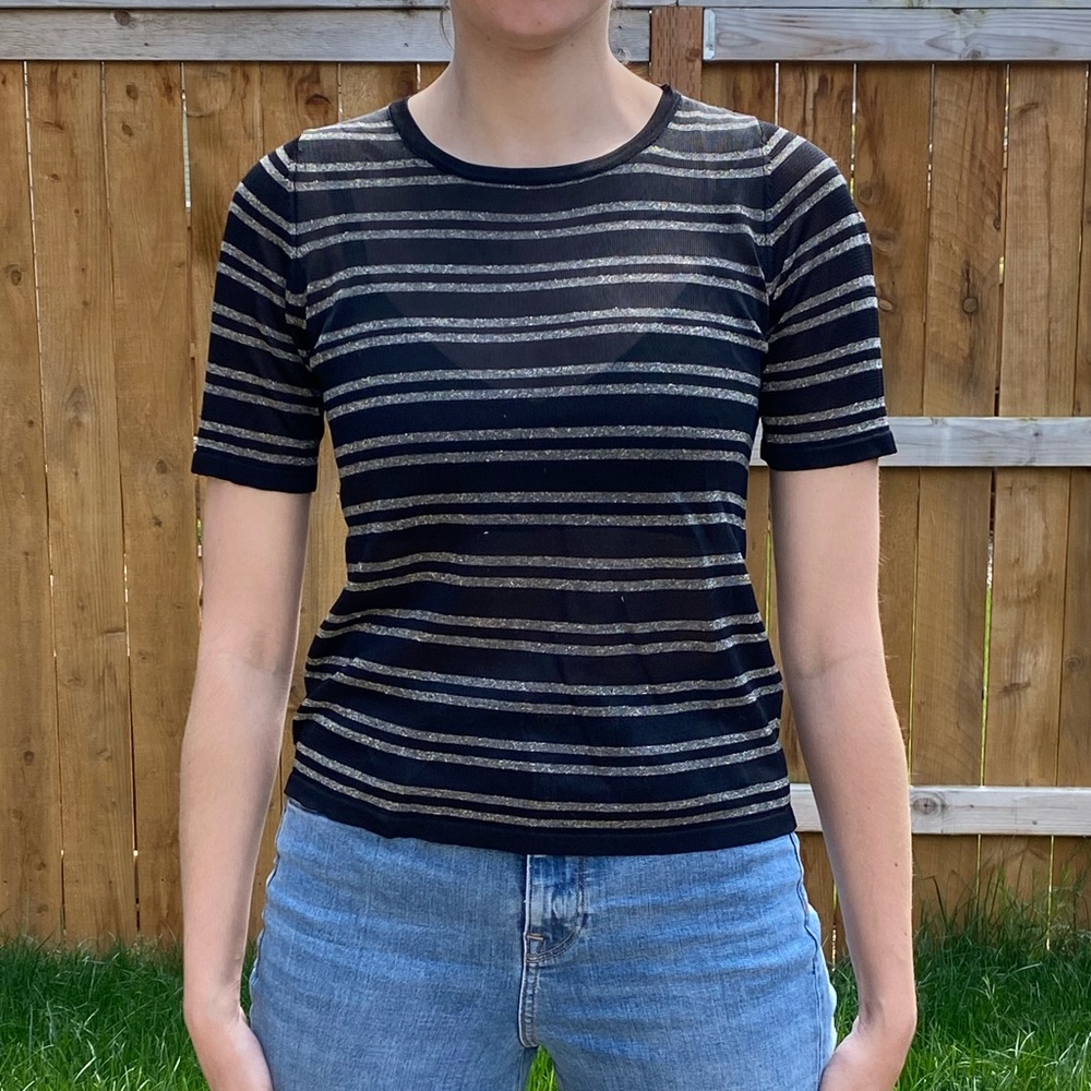 Sheer tshirt made in Iceland